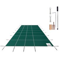 Mophorn - Pool-Sicherheitsabdeckung, passend für rechteckige Einbaupools mit den Maßen 4,8 x 9,7 m, feste Netzabdeckung mit Abflusslöchern, Mophorn - Pool-Sicherheitsabdeckung, passend für rechteckige Einbaupools mit den Maßen 4,8 x 9,7 m, feste Netzabdeckung mit Abflusslöchern, von MOPHORN
