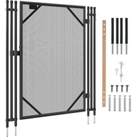 Mophorn Pool-Zauntor, 4 x 2,5 Fuß, DIY-Installations-Pool-Tor-Set, Edelstahl-Verriegelung, abnehmbarer Kinder- und Haustier-Sicherheits-Poolzaun von MOPHORN