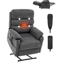 Mophorn - Power Lift Relaxsessel, Doppelmotor mit Wärme- und Massagefunktion, Anti-Fall-Seile, stufenlose Positionseinstellung, elektrischer Mophorn - Power Lift Relaxsessel, Doppelmotor mit Wärme- und Massagefunktion, Anti-Fall-Seile, stufenlose Positionseinstellung, elektrischer von MOPHORN