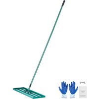 Rasennivellierrechen 48 x 10 Zoll, robuster Hofnivellierer mit 78 Zoll Stahlgriff, Rasenwerkzeug für Garten und Golf - Mophorn Rasennivellierrechen 48 x 10 Zoll, robuster Hofnivellierer mit 78 Zoll Stahlgriff, Rasenwerkzeug für Garten und Golf - Mophorn von MOPHORN