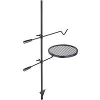 Mophorn Schwenkbarer Lagerfeuergrill, Robuster Stahl, Grillrost für offenes Feuer, Verstellbar, Für Den Außenbereich Mophorn Schwenkbarer Lagerfeuergrill, Robuster Stahl, Grillrost für offenes Feuer, Verstellbar, Für Den Außenbereich von MOPHORN