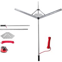 Mophorn Seekrautschneider für Teiche, Werkzeug zum Entfernen von Wasserpflanzen mit 48 Zoll Schnittbreite, langlebigen Stahlklingen, inklusive von MOPHORN