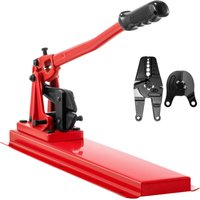 Mophorn-Tisch-Presswerkzeug, 24-Zoll-Drahtseil-Pressset. Crimper mit Kabelbolzen-Schneidkopf. Tisch-Crimpzange für Hülsen von 1/16 Zoll bis 3/16 Mophorn-Tisch-Presswerkzeug, 24-Zoll-Drahtseil-Pressset. Crimper mit Kabelbolzen-Schneidkopf. Tisch-Crimpzange für Hülsen von 1/16 Zoll bis 3/16 von MOPHORN