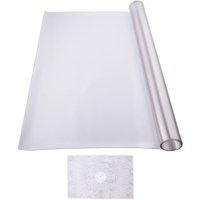 Mophorn Tischschutz aus Kunststoff, 42 x 60 Zoll, 1,5 mm dick, mattierter Schutz. Rechteckige Schreibtischunterlage aus PVC, wasserdicht und mühelos von MOPHORN