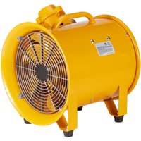 Tragbarer Ventilator, 304,8 mm Hochleistungs-Zylinderventilator, 550 w starker Abluftventilator 2500 cfm, 3 m Netzkabel, Industriegebläse für Staub von MOPHORN