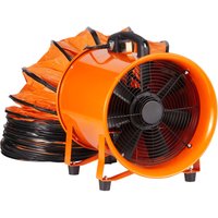 Tragbarer Ventilator von, 304,8 mm Hochleistungs-Zylinderventilator mit 10 m Schlauch, 367 w Werkstatt-Abluftgebläse, 2574 cfm für Staub und Rauch von MOPHORN