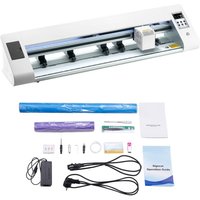 Mophorn Vinylschneider (60 cm Schnittbreite) mit automatischer Kantenerkennung, Designsoftware und zwei Klingentypen, kompatibel mit von MOPHORN