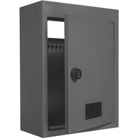 Mophorn - Wandbriefkasten Einbaubriefkasten 320x158x430mm Dunkelgrau - Stilvoll und funktional von MOPHORN