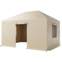 Mophorn Winter-Pavillonabdeckung, 3,1x4,41 m, Allwetter-Abdeckung mit Seitenwänden und Netzfenstern, PE-Material, geschlossene Schutzabdeckung für Mophorn Winter-Pavillonabdeckung, 3,1x4,41 m, Allwetter-Abdeckung mit Seitenwänden und Netzfenstern, PE-Material, geschlossene Schutzabdeckung für von MOPHORN