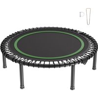 Mophorn faltbares Mini-Trampolin, 40 Zoll Fitness-Rebounder, max. Belastung 330 lbs, stabil und leise, kleines Indoor-Trainings-Trampolin für von MOPHORN