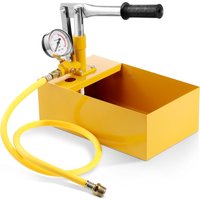 Mophorn - vevor Abdrückpumpe, max. 25 Bar, Befüllpumpe-Set mit Einzelventil und Manometer, 5-L-Wassertank, 1-m-Schlauch mit Mophorn - vevor Abdrückpumpe, max. 25 Bar, Befüllpumpe-Set mit Einzelventil und Manometer, 5-L-Wassertank, 1-m-Schlauch mit von MOPHORN