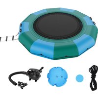 Mophorn - vevor Aufblasbarer Wassertrampolin mit Leiter, Wasserdichte, Abriebfeste, Wassertrampoline 3,66 m Großen Sprungfläche, Mophorn - vevor Aufblasbarer Wassertrampolin mit Leiter, Wasserdichte, Abriebfeste, Wassertrampoline 3,66 m Großen Sprungfläche, von MOPHORN