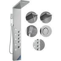 Mophorn - vevor Duschsäule Duschsystem Duscharmatur, 4 Duschmodi, Duschset, Regenfall, Wasserfall, 5 Ganzkörpermassagedüsen und Handbrause mit 3 Mophorn - vevor Duschsäule Duschsystem Duscharmatur, 4 Duschmodi, Duschset, Regenfall, Wasserfall, 5 Ganzkörpermassagedüsen und Handbrause mit 3 von MOPHORN