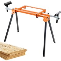 Mophorn - vevor Kappsäge Untergestell Gehrungssägenständer 94-199 cm, 83-94 cm Höhenverstellbare Maschinentisch, 150 kg Arbeitstisch von MOPHORN