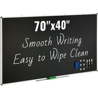 Mophorn - vevor Schwarze Tafel, Kreidetafel mit Aluminiumrahmen, 175 x 100 cm Trocken Abwischbare Tafel, inklusive 1 Magnetisch Abwischbaren & 3 Mophorn - vevor Schwarze Tafel, Kreidetafel mit Aluminiumrahmen, 175 x 100 cm Trocken Abwischbare Tafel, inklusive 1 Magnetisch Abwischbaren & 3 von MOPHORN
