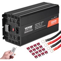 Mophorn - vevor Sinus-Wechselrichter 5000 w dc 12 v auf ac 230 v Wechselrichter mit 2 AC-Steckdosen 2 USB-Anschlüssen 1 Typ-C-Anschluss LCD-Display Mophorn - vevor Sinus-Wechselrichter 5000 w dc 12 v auf ac 230 v Wechselrichter mit 2 AC-Steckdosen 2 USB-Anschlüssen 1 Typ-C-Anschluss LCD-Display von MOPHORN