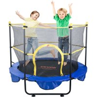 Mophorn - vevor Trampolin Gartentrampolin 1180x1524x1524 mm, Trampolin mit Sicherheitsnetz 70 kg Gewichtstragfähigkeit Fitness Trampolin, von MOPHORN