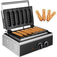 Vevor Waffelmaschine 1500 w, Waffeleisen 385 x 370 x 100 mm, Waffelautomat 130 x 30 mm Jede Waffelgröße, Waffle Maker 50-300 °c, 0-5 Minuten, Vevor Waffelmaschine 1500 w, Waffeleisen 385 x 370 x 100 mm, Waffelautomat 130 x 30 mm Jede Waffelgröße, Waffle Maker 50-300 °c, 0-5 Minuten, von MOPHORN