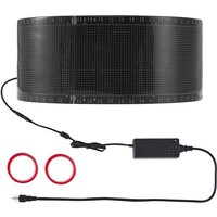 Mophorn - Programmierbares LED-Schild, P5-Vollfarb-Bildlauffeld, Bluetooth-APP-Steuerung, benutzerdefinierte Textanimationsanzeigetafel für den von MOPHORN