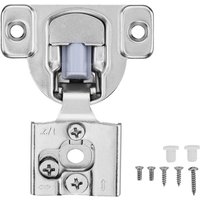 Schrankscharniere, 50 Packungen, 105 Grad Soft Close für gerahmte Schränke, 2.8"" x 2.2"" x 0.7"" / 71 x 57 x 18 mm - Mophorn von MOPHORN