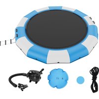 VEVOR Aufblasbarer Wassertrampolin Leiter, Wasserdichte, Abriebfeste, Langlebige Wassertrampoline 4,57 m Großen Sprungfläche, VEVOR Aufblasbarer Wassertrampolin Leiter, Wasserdichte, Abriebfeste, Langlebige Wassertrampoline 4,57 m Großen Sprungfläche, von MOPHORN