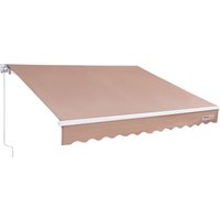 VEVOR Balkonmarkise 2,4x2,1m Gelenkarm Markise höhenverstellbar von 2,4 bis 3,7m Klemmmarkise Einziehbar Stahl Aluminium 280G doppelseitige VEVOR Balkonmarkise 2,4x2,1m Gelenkarm Markise höhenverstellbar von 2,4 bis 3,7m Klemmmarkise Einziehbar Stahl Aluminium 280G doppelseitige von MOPHORN