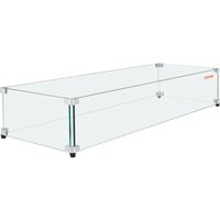 Mophorn - vevor Glas-Windschutz für rechteckigen Feuerstellentisch 924 x 417 x 191 mm, 8 mm dicke und stabile gehärtete Glasscheibe mit harter Mophorn - vevor Glas-Windschutz für rechteckigen Feuerstellentisch 924 x 417 x 191 mm, 8 mm dicke und stabile gehärtete Glasscheibe mit harter von MOPHORN