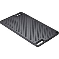 VEVOR Gusseisen Grillplatte BBQ Wendeplatte 425x246x16mm Grill-Zubehör Pro von MOPHORN