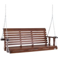 VEVOR Hollywoodschaukel Zedernholz 1702x710x600mm Terrassenschaukel für Hof und Garten, verbesserte Tragkraft von ca. 400 kg, robuste VEVOR Hollywoodschaukel Zedernholz 1702x710x600mm Terrassenschaukel für Hof und Garten, verbesserte Tragkraft von ca. 400 kg, robuste von MOPHORN