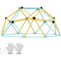 VEVOR Kletterkuppel 1,80 m hohes geometrisches Kletterkuppel-Spielzentrum für Kinder von 3 bis 9 Jahren, Klettergerüst 272 kg Tragfähigkeit, mit von MOPHORN