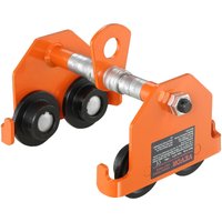 Mophorn - vevor Laufkatze 0,5Tonnen Tragfähigkeit Hallenkran 63,5-203,2mm Einstellbare Breite Kran 273x205x192mm Rollfahrwerk Doppelrad-Design von MOPHORN