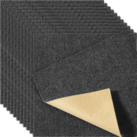 VEVOR Teppichfliesen zum Abziehen und Aufkleben, 305x305mm, selbstklebende Teppichbodenfliesen, weich gepolsterte Teppichfliesen, DIY-Installation VEVOR Teppichfliesen zum Abziehen und Aufkleben, 305x305mm, selbstklebende Teppichbodenfliesen, weich gepolsterte Teppichfliesen, DIY-Installation von MOPHORN