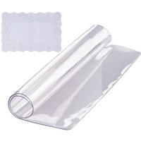VEVOR Tischfolie Tischschutz Transparent 1,5 mm Dicke, Tischschutz-Folie PVC 305 x 305 mm Quadratische Tischdecke Tischfolie Abwaschbar VEVOR Tischfolie Tischschutz Transparent 1,5 mm Dicke, Tischschutz-Folie PVC 305 x 305 mm Quadratische Tischdecke Tischfolie Abwaschbar von MOPHORN