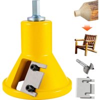 VEVOR Zapfenschneider Forstnerbohrer 38 mm, 4 Klingen Zapfenschneider Forstner Bit Zapfenschneider Set für Balkenbetten, Balkengeländer, Balkenzäune, VEVOR Zapfenschneider Forstnerbohrer 38 mm, 4 Klingen Zapfenschneider Forstner Bit Zapfenschneider Set für Balkenbetten, Balkengeländer, Balkenzäune, von MOPHORN