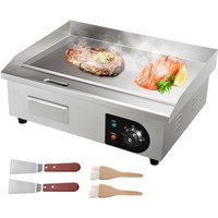 Vevor 1600 w Elektro Bratplatte Griddleplatte 40 x 300 x 10 mm, Edelstahl + Eisen Grillplatte 542 x 430 x 220 mm mit Bürsten und Schaufel, Vevor 1600 w Elektro Bratplatte Griddleplatte 40 x 300 x 10 mm, Edelstahl + Eisen Grillplatte 542 x 430 x 220 mm mit Bürsten und Schaufel, von MOPHORN