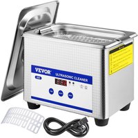 Mophorn - vevor Ultraschallreiniger 0,8 l, Ultraschall Reinigungsgerät 40 kHz, Schmuckreiniger Ultraschall 35 Watt, Digitaler Ultraschallreiniger mit von MOPHORN