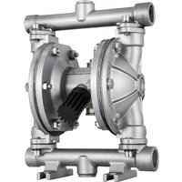 Mophorn - vevor luftbetriebene Doppelmembranpumpe, 1/2 Zoll Einlass und Auslass, Edelstahlgehäuse, 8,8 gpm und max. 120 psi, pneumatische Mophorn - vevor luftbetriebene Doppelmembranpumpe, 1/2 Zoll Einlass und Auslass, Edelstahlgehäuse, 8,8 gpm und max. 120 psi, pneumatische von MOPHORN