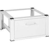 Wäschesockel, 686mmB x 366mmH, Untergestell für Waschmaschine und Trockner, universelle Passform mit 299 kg Tragkraft,Multifunktionsplattform für von MOPHORN