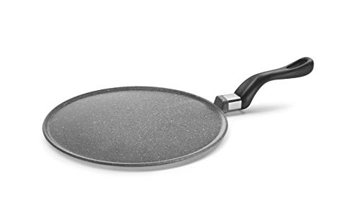 MOPITA Mehrschichtige Antihaft-Crêpespfanne Ø 24 cm für Crepes geeignet für alle Herdarten (ohne Induktion), 5 mm Aluminiumboden, 5 Schichten kratzfeste Beschichtung von MOPITA SMART LIVING