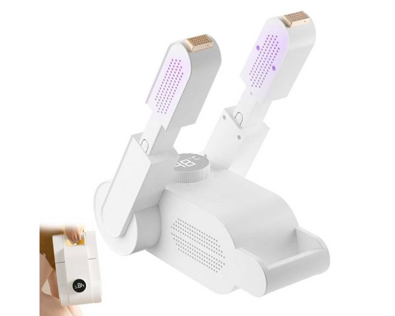 MOPUEA Schuhtrockner Desodorierende und sterilisierende Haushaltstrockner Faltbar, 150 W, intelligenter beheizter Schuhtrockner von MOPUEA