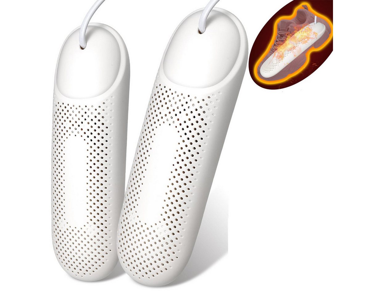 MOPUEA Schuhtrockner Elektrischer Schuhtrockner UV geruchsentfernend Tragbarer+3 Modi Timer, Flammhemmend, 360° Wärmeverteilung, 3 Timer-Modi, tragbar MOPUEA Schuhtrockner Elektrischer Schuhtrockner UV geruchsentfernend Tragbarer+3 Modi Timer, Flammhemmend, 360° Wärmeverteilung, 3 Timer-Modi, tragbar von MOPUEA