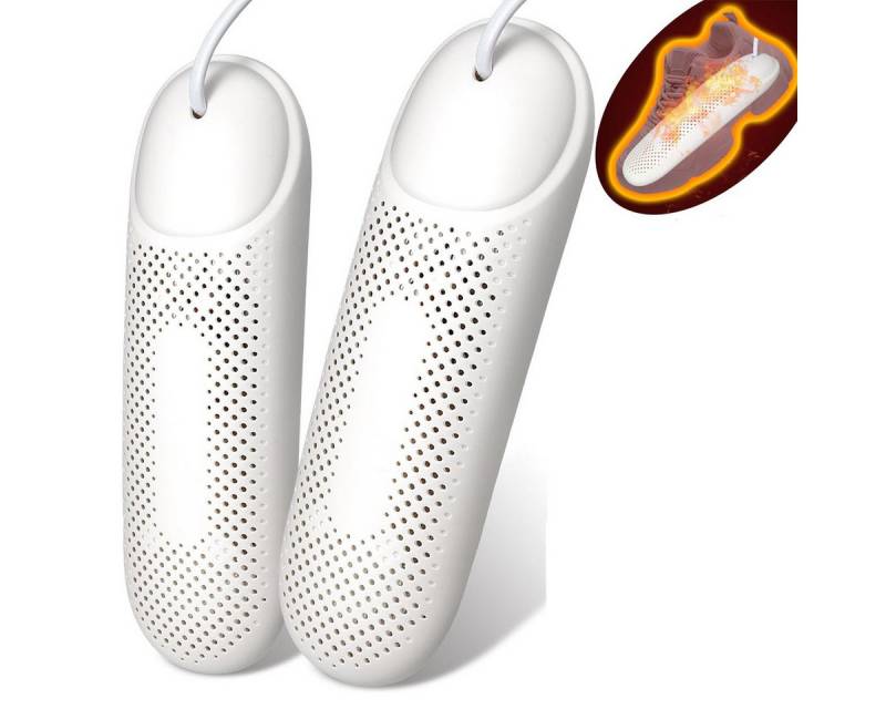 MOPUEA Schuhtrockner Elektrischer Schuhtrockner UV geruchsentfernend Tragbarer+3 Modi Timer, Flammhemmend, 360° Wärmeverteilung, 3 Timer-Modi, tragbar MOPUEA Schuhtrockner Elektrischer Schuhtrockner UV geruchsentfernend Tragbarer+3 Modi Timer, Flammhemmend, 360° Wärmeverteilung, 3 Timer-Modi, tragbar von MOPUEA