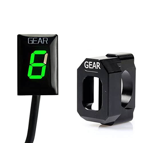 MOQIAOSEIKO 1-6 Gang Digital Motorrad Ganganzeige Ganganzeiger Anzeigemessgerät mit Halterung kompatibel mit Benelli TNT125 BJ125-3E TNT135 TNT125 135 MOQIAOSEIKO 1-6 Gang Digital Motorrad Ganganzeige Ganganzeiger Anzeigemessgerät mit Halterung kompatibel mit Benelli TNT125 BJ125-3E TNT135 TNT125 135 von MOQIAOSEIKO