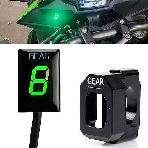 MOQIAOSEIKO 1-6 Gang LED Digital Ganganzeige wasserdicht kompatibel mit Kawasaki ER6N Z1000 SX Nin & ja 400 650 Z800 Z750 Versys 650 Z650 W800 Nin & ja 300 Vulcan MOQIAOSEIKO 1-6 Gang LED Digital Ganganzeige wasserdicht kompatibel mit Kawasaki ER6N Z1000 SX Nin & ja 400 650 Z800 Z750 Versys 650 Z650 W800 Nin & ja 300 Vulcan von MOQIAOSEIKO