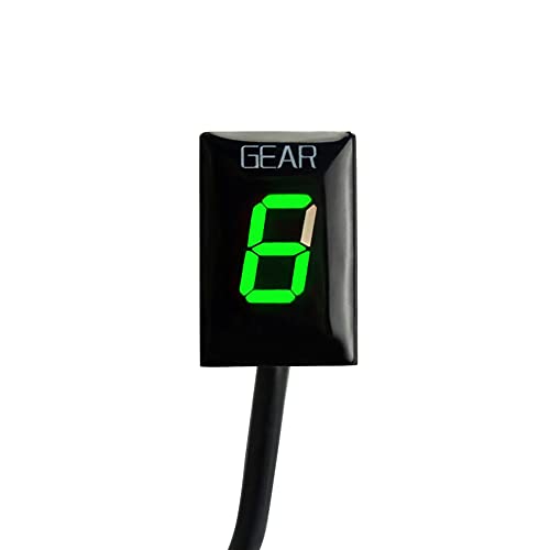 MOQIAOSEIKO Wasserdichter Ganganzeiger für Motorrad Plug-and-Play kompatibel mit ER6N Z1000SX Z1000 Z800 Z750 Ver&sys 650 Z400 ER-6F KLE650 VN900 ZRX1200 Z650 MOQIAOSEIKO Wasserdichter Ganganzeiger für Motorrad Plug-and-Play kompatibel mit ER6N Z1000SX Z1000 Z800 Z750 Ver&sys 650 Z400 ER-6F KLE650 VN900 ZRX1200 Z650 von MOQIAOSEIKO