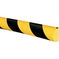 Moravia - 422.22.446 Schutzprofil Schwarz, Gelb (l x b x h) 1000 x 28 x 40 mm von MORAVIA