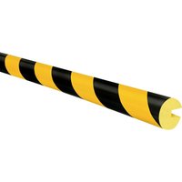 Moravia - 422.24.672 Schutzprofil mit Schlitz Schwarz, Gelb (l x b x h) 1000 x 40 x 40 mm von MORAVIA