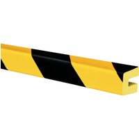 Moravia - 422.24.758 Schutzprofil mit Schlitz Schwarz, Gelb (l x b x h) 1000 x 25 x 30 mm von MORAVIA