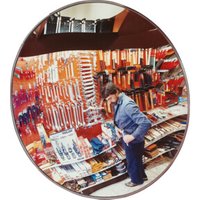 Moravia Beobachtungsspiegel DETEKTIV aus Acrylglas rund 400 mm + Wandhalterung von MORAVIA