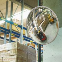 Moravia Beobachtungsspiegel aus Acrylglas rund 300 mm + Wandhalterung von MORAVIA